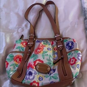 Rosetti floral shoulder purse